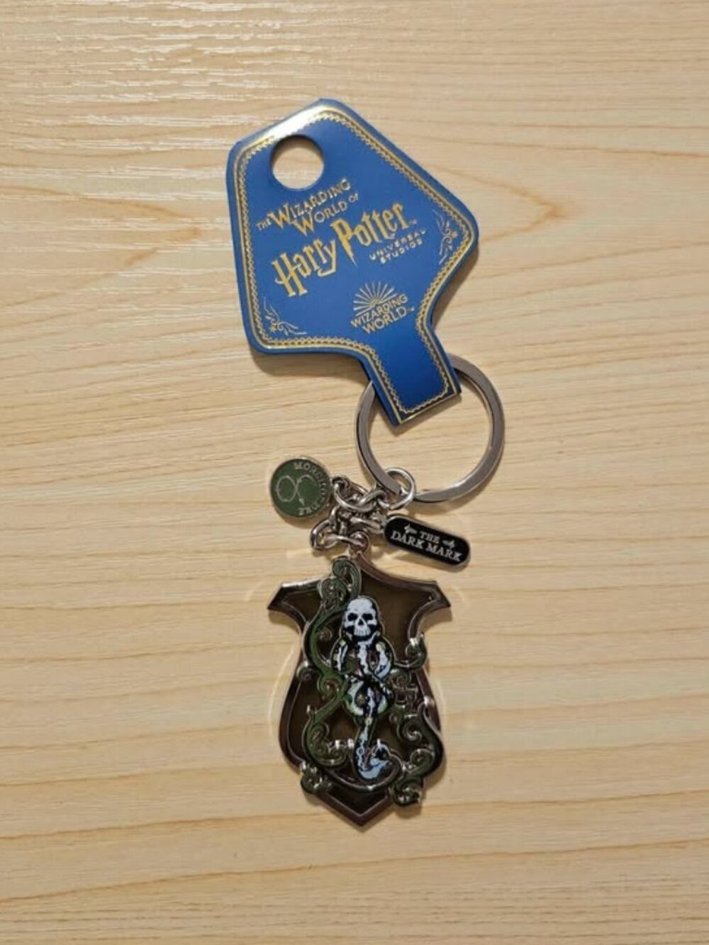 NWT Harry Potter Keychain, Wizarding World, Dark Mark
